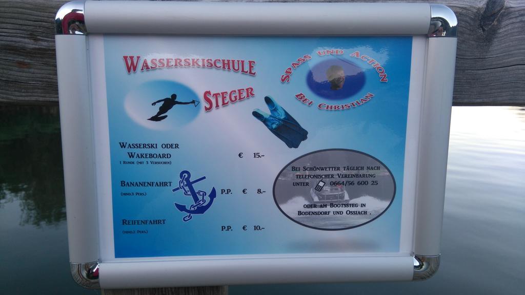 Ferienwohnung Christian Am Ossiachersee Bodensdorf Ngoại thất bức ảnh