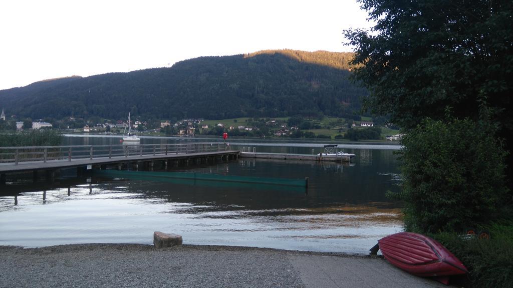 Ferienwohnung Christian Am Ossiachersee Bodensdorf Ngoại thất bức ảnh